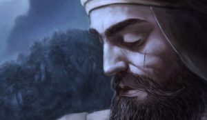 Dashmesh Pita, Guru Gobind Singh ji in Machhiwara, Sikhi Art, Bhagat Singh Bedi