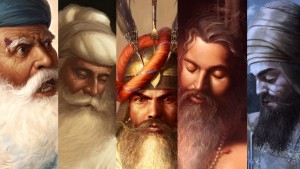 Baba Deep Singh, Bhai Kanhaiya, Hari Singh Nalwa, Guru arjan Dev, Guru Gobind Singh