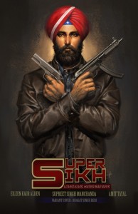 Super Sikh Bhagat Singh Bedi Sikhi Art Issue #2
