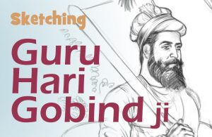 Guru Hargobind, Guru Hari Gobind ji, Warrior, Sikh Painting, History of Punjab, Bhagat Singh, Sikhi Art