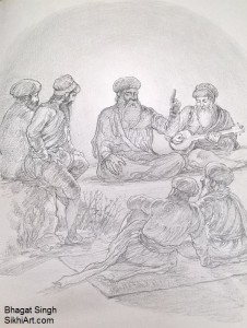 Guru Nanak Dev ji, Guru Nanak, Bhai Mardana, sikh