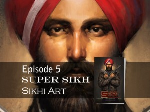 Super Sikh, Painting Tutorial, Bhagat isngh bedi artist