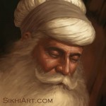 Bhai Kanhaiya, Bhai Ghanaiya, Guru Gobind Singh, Dashmesh Pita, Mughal, Sikh, Bhagat Singh, Sikhi Art, Sikh, Art, Punjab, Battle of Anandpur Sahib