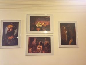Guru Nanak Dev ji - Guru Ramdas ji - Guru Arjun Dev ji - Guru Gobind Singh ji - Rankirat Kaur - Art by Bhagat Singh - Sikhi Art