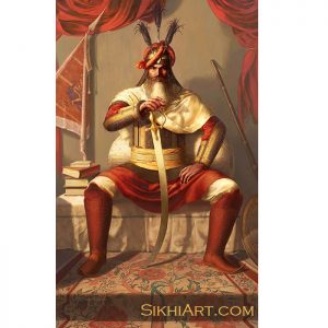 Hari Singh Nalwa, General of Maharaja Ranjit Singh, Sikh, Art, Punjab, Jamrud, Afghans, Peshawar, Ingres, Napoleon, Anglo Sikh Wars
