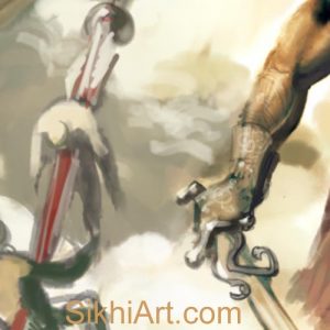 Impaled Bodies, Prince of Patiala, Punjabi Warrior, Warrior, Sikh warrior, Turban, Dastaar, Khalsa, Sikh Art