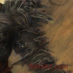 Prince of Patiala, Punjabi Warrior, Warrior, Sikh warrior, Turban, Dastaar, Khalsa, Sikh Art