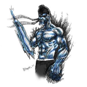 Zora Singh, Ice Form, Sikh Superheroes, Sikh Warriors,Bhagat Singh, Sikhi Art, Punjabi Paintings,