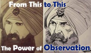 Sikh Soldier, Sikh Painting, Punjab Art, Tutorial, Bhagat Singh, Sikhi Art, Military, Turban, Emblem