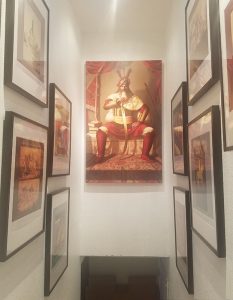Hari Singh Nalwa - General of Punjab - Bhagat Singh - Sikhi Art - Manjit Dokal collection, Sikh Art Painting of Punjab