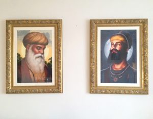 Guru Nanak Dev ji - Guru Gobind Singh - Bhagat Singh - Sikhi Art - Sikh Paintings of Gurus - Collection of Gopi C